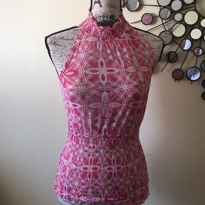 G by Guess pink top